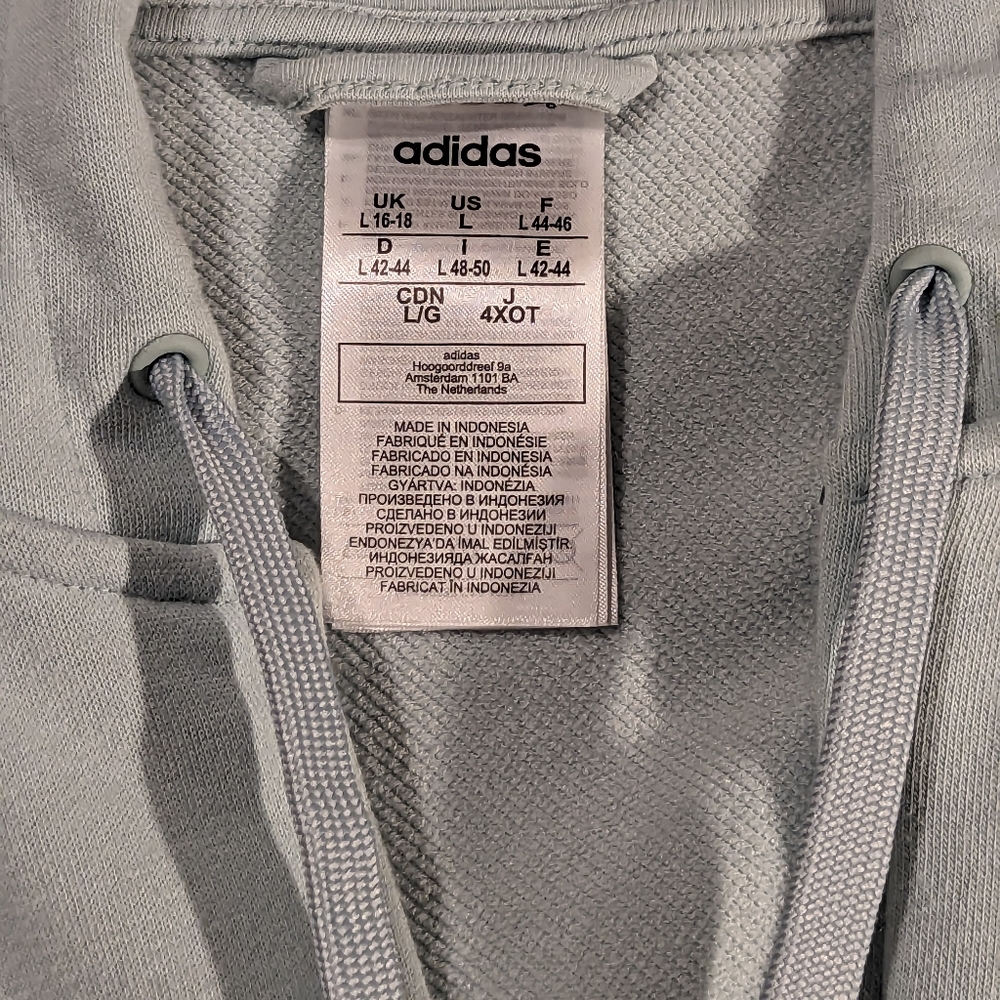ADIDAS ESSENTIALS HOODED TRACK JACKET - Picture 6 of 11